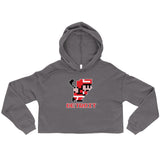 Alternative Hero - 8-Bit Detroit Hockey Crop Hoodie - Storm 